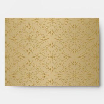 Gold Baroque Envelopes by decembermorning at Zazzle