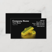 Gold Bars Business Card (Front/Back)