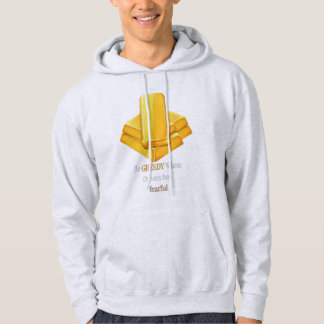 Gold Bars - Fearless Investor Quote - Motivational Hoodie