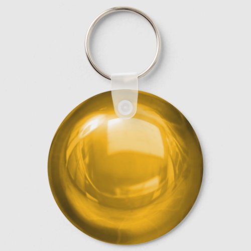 Gold Bauble Keychain