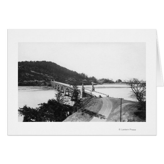 Gold Beach, Oregon Bridge over Rogue River Cards (Front Horizontal)