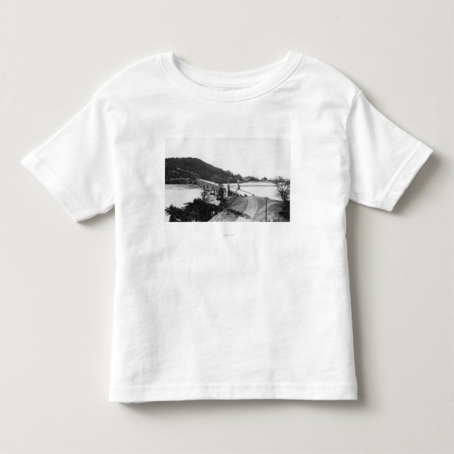 Gold Beach, Oregon Bridge over Rogue River Toddler T-shirt (Front)