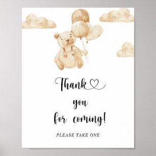 Gold Bear \ Thank you for coming Poster
