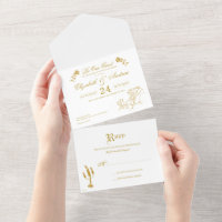 Gold Beauty and the Beast Fairy Tale Wedding