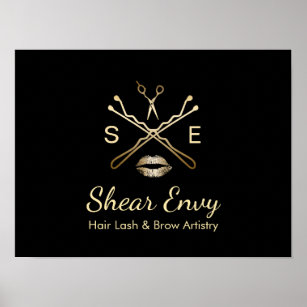 Makeup Artist Logo Posters Photo Prints Zazzle