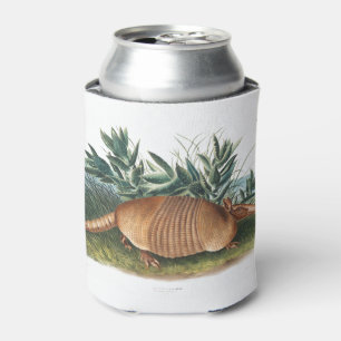 Gold Beige Nine-banded Armadillo Can Cooler