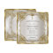 Gold Beige Pearl Damask Cross Baptism/Christening