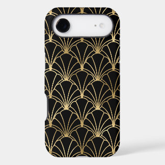 gold black art deco pattern iPhone 17 air case