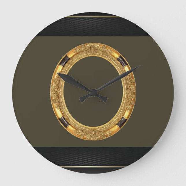 Gold Black Clock (Front)