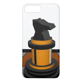 Gold Black CricketDiane Chess Knight Geeky Nerd iPhone 8 Plus/7 Plus Case