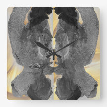 Gold Black marble art