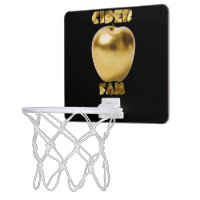 Black and Gold Basketball Hoop 