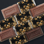 Gold Black Ornate Hershey®’s Assorted Miniatures™ Hershey's Miniatures<br><div class="desc">Beautiful Gold Black Ornate Floral Hershey's Miniatures</div>
