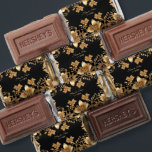 Gold Black Ornate Hershey®’s Assorted Miniatures™ Hershey's Miniatures<br><div class="desc">Beautiful Gold Black Ornate Floral Hershey's Miniatures</div>