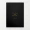Gold black photo wedding RSVP details QR code 