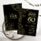 Gold Black Surprise 60th Birthday