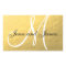 Gold Black Wedding Favor Sticker Initial