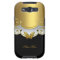 Gold Black White Butterfly