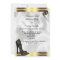 Gold Black White Masquerade Ball Party Mask Jewel