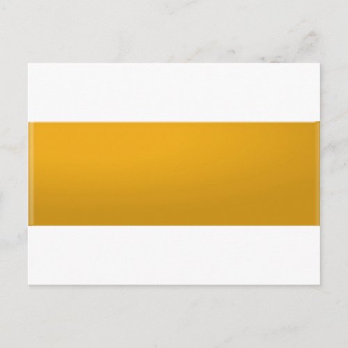 Gold Blank TEMPLATE  Add text image fill color Postcard