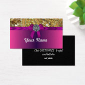 Gold bling & magenta (Desk)