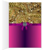 Gold bling & magenta (Inside (Right))