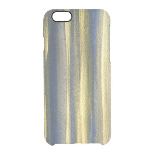 Gold Blue Line iPhone 6/6s Clearly™ Deflector Case