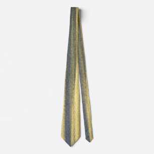 Gold Blue Lines Tie