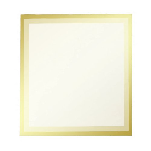 Gold Boarder Photo frame Notepad
