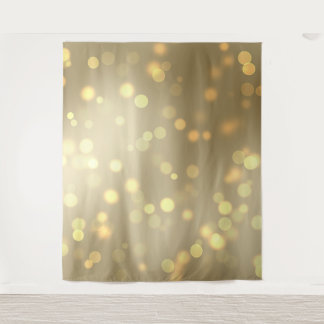 Gold Bokeh Tapestry