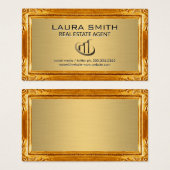 Gold Border | Gold Metal Texture (Front & Back)