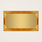 Gold Border | Gold Metal Texture (Back)