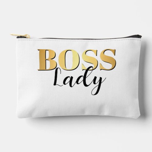 Gold boss Best Boss EVER Best  Accessory Pouch