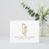 Gold Boxes Professionally Elegant Postcard (Standing Front)
