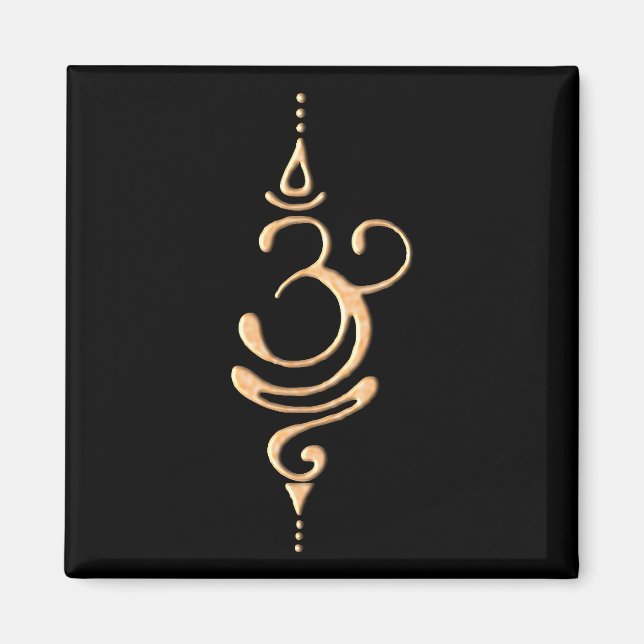Gold Breathe  Magnet (Front)