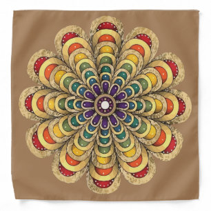 Gold bridal shower bandana