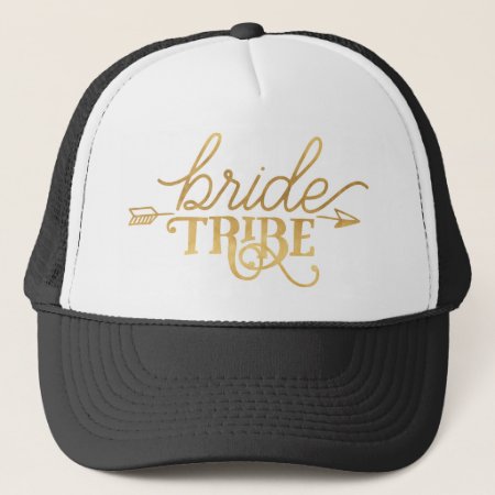 Gold Bride Tribe Trucker Hat
