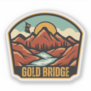 Gold Bridge, British Columbia Sticker