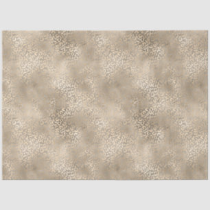 Gold Bronze Leopard Print Tissue Paper