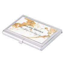 Gold brown marble white