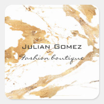 Gold brown marble white