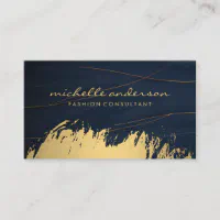 Fashionista, Pink store Watercolor Brushstroke Design, Premium Printed Business Card