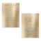 Gold Brushed Metal Earring Display Card