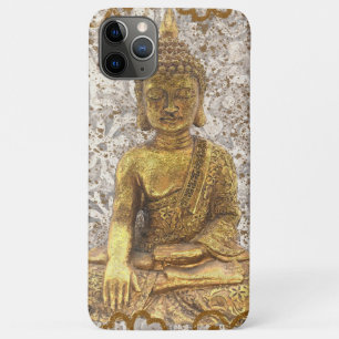Gold Buddha Floral Flowers iPhone 11 Pro Max Case