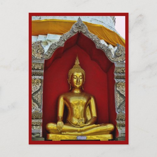 Gold Buddha Postcard