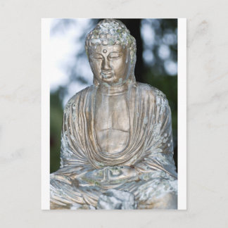 Gold Buddha Statue Postcard