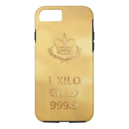 Gold Bullion Bar iPhone 87 Case