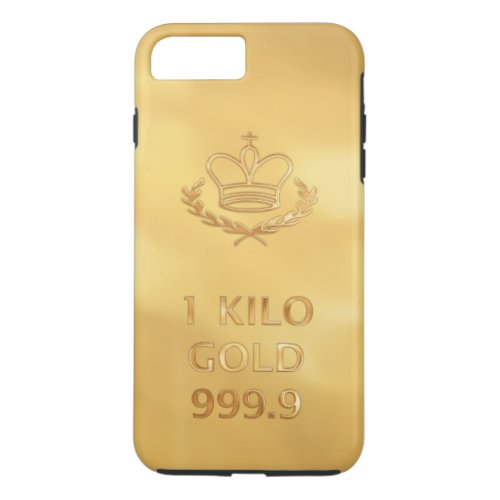 Gold Bullion Bar iPhone 8 Plus7 Plus Case