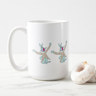 Gold Bunny Coffee Mug