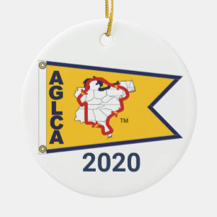 Gold Burgee (2020) Ceramic Ornament